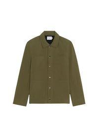 Veste droite boutonnée - Khaki Grey