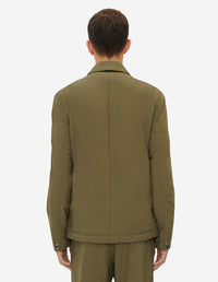 Veste droite boutonnée - Khaki Grey