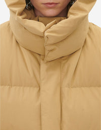 Jacket with tone-on-tone badge - Beige