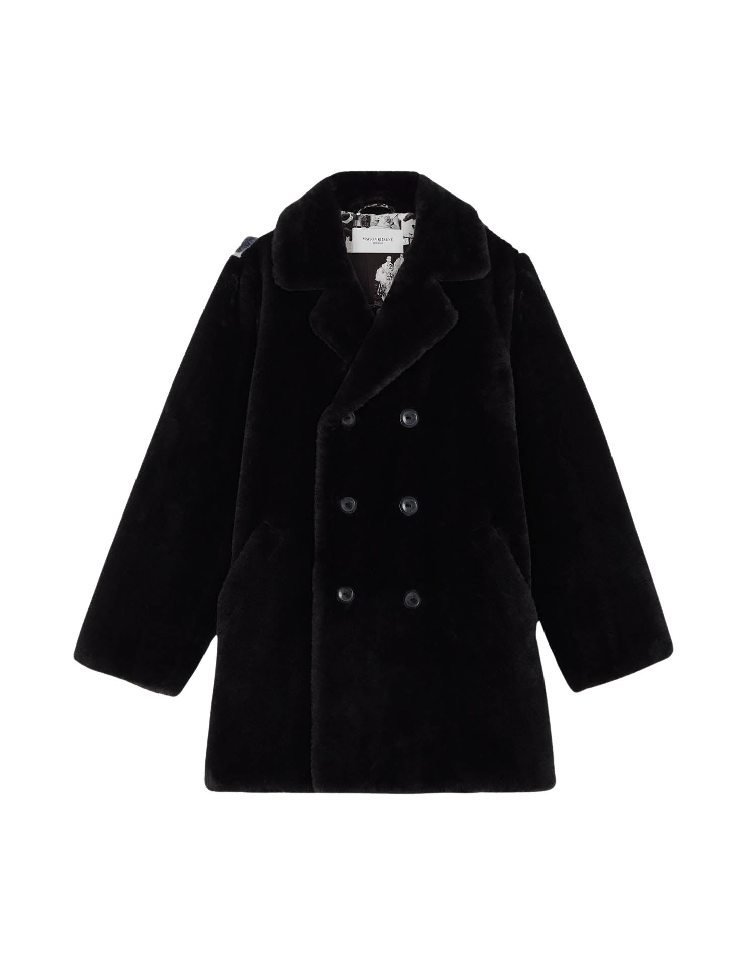 Manteau Maison Kitsuné x Olympia Le-Tan - Black