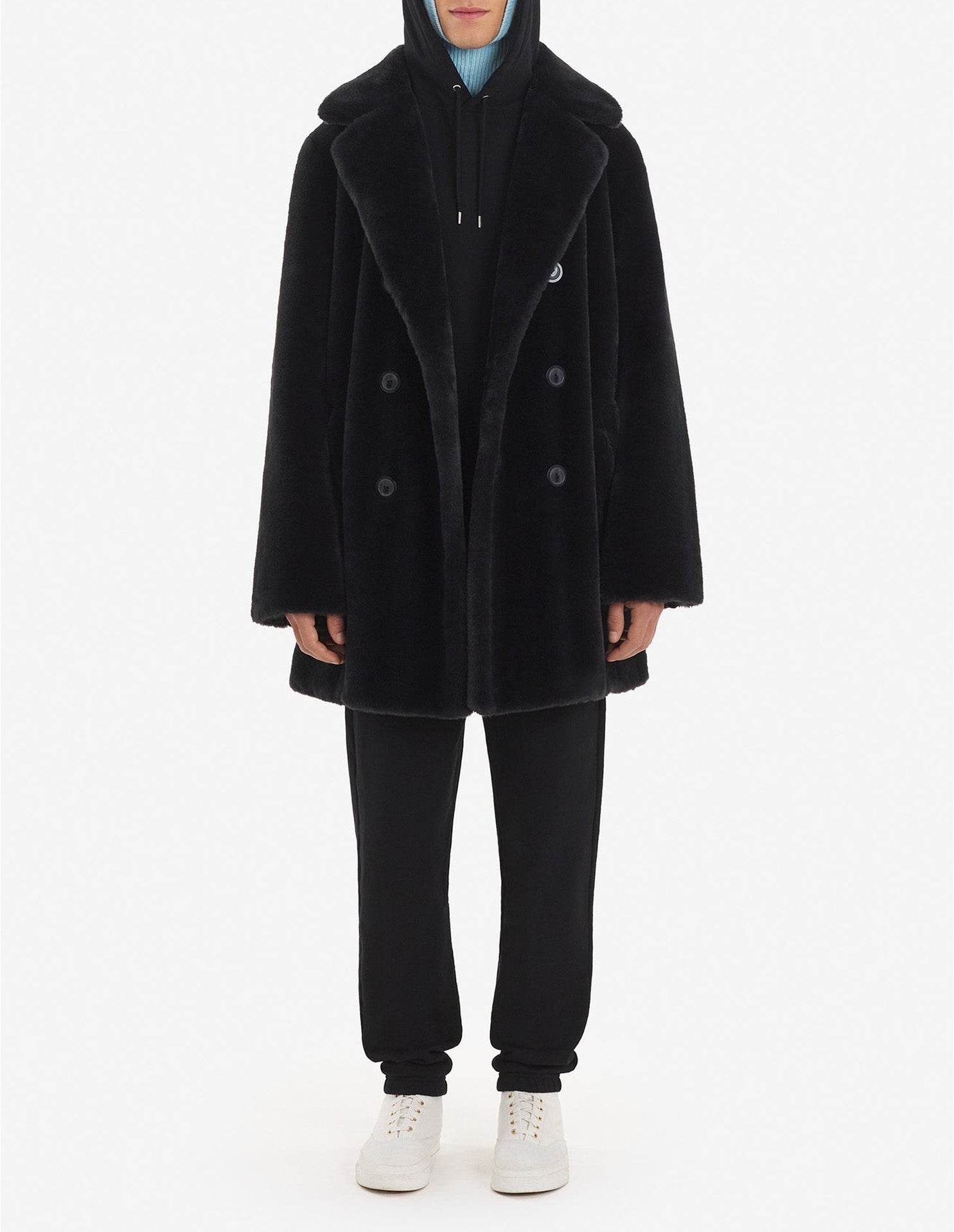 Manteau Maison Kitsuné x Olympia Le-Tan - Black