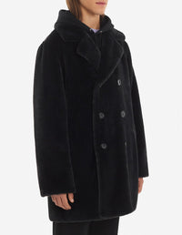 Manteau Maison Kitsuné x Olympia Le-Tan - Black