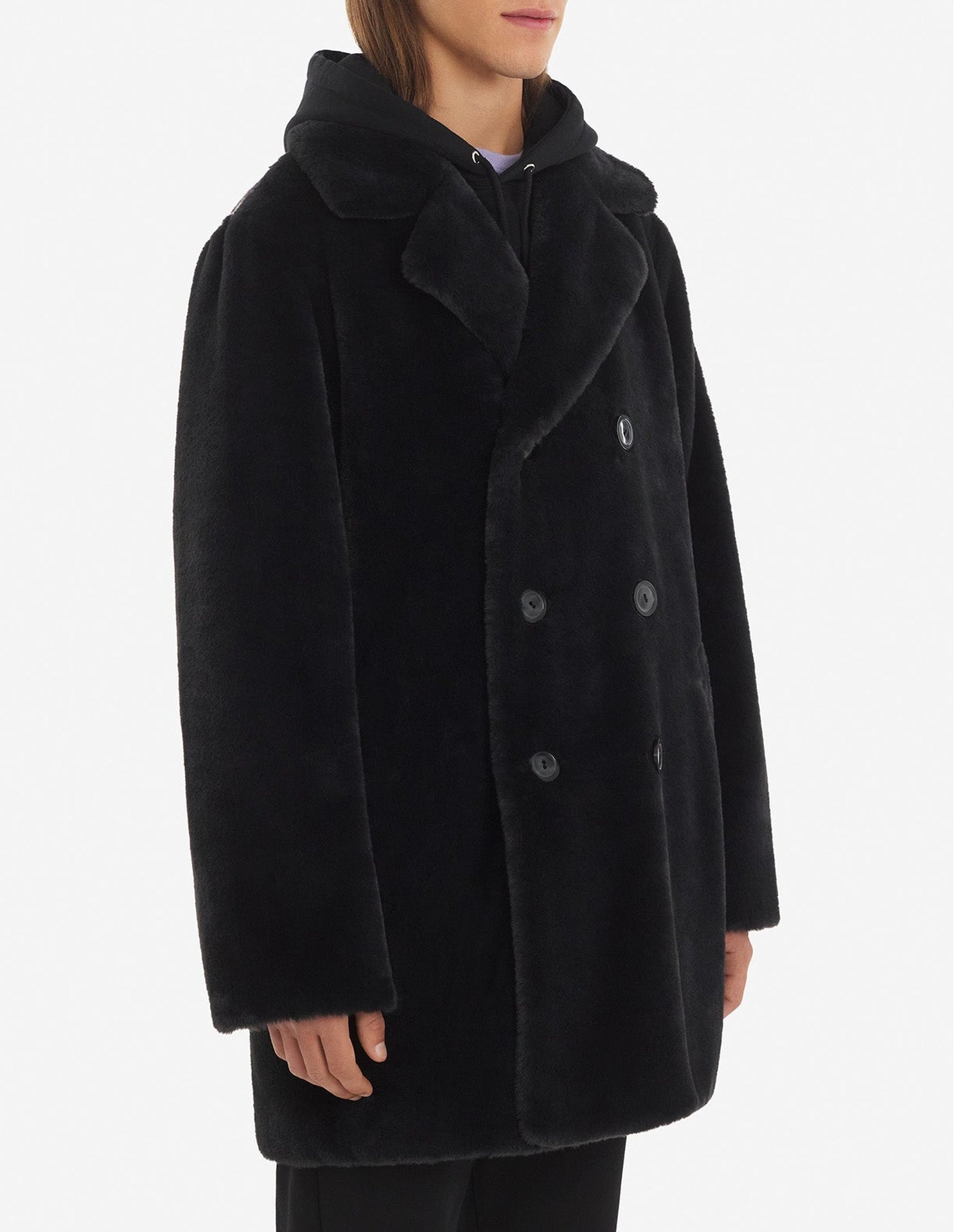 Manteau Maison Kitsuné x Olympia Le-Tan - Black