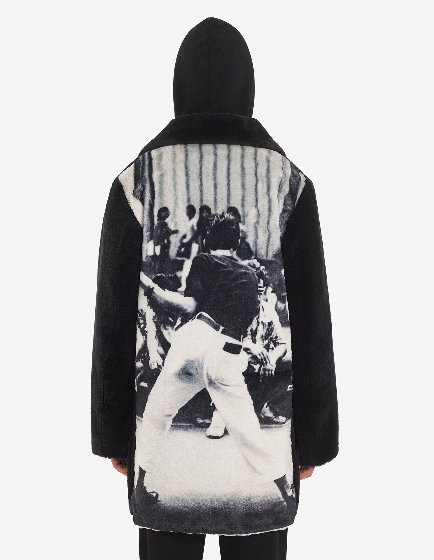 Manteau Maison Kitsuné x Olympia Le-Tan - Black
