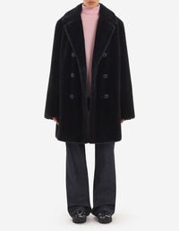 Manteau Maison Kitsuné x Olympia Le-Tan - Black