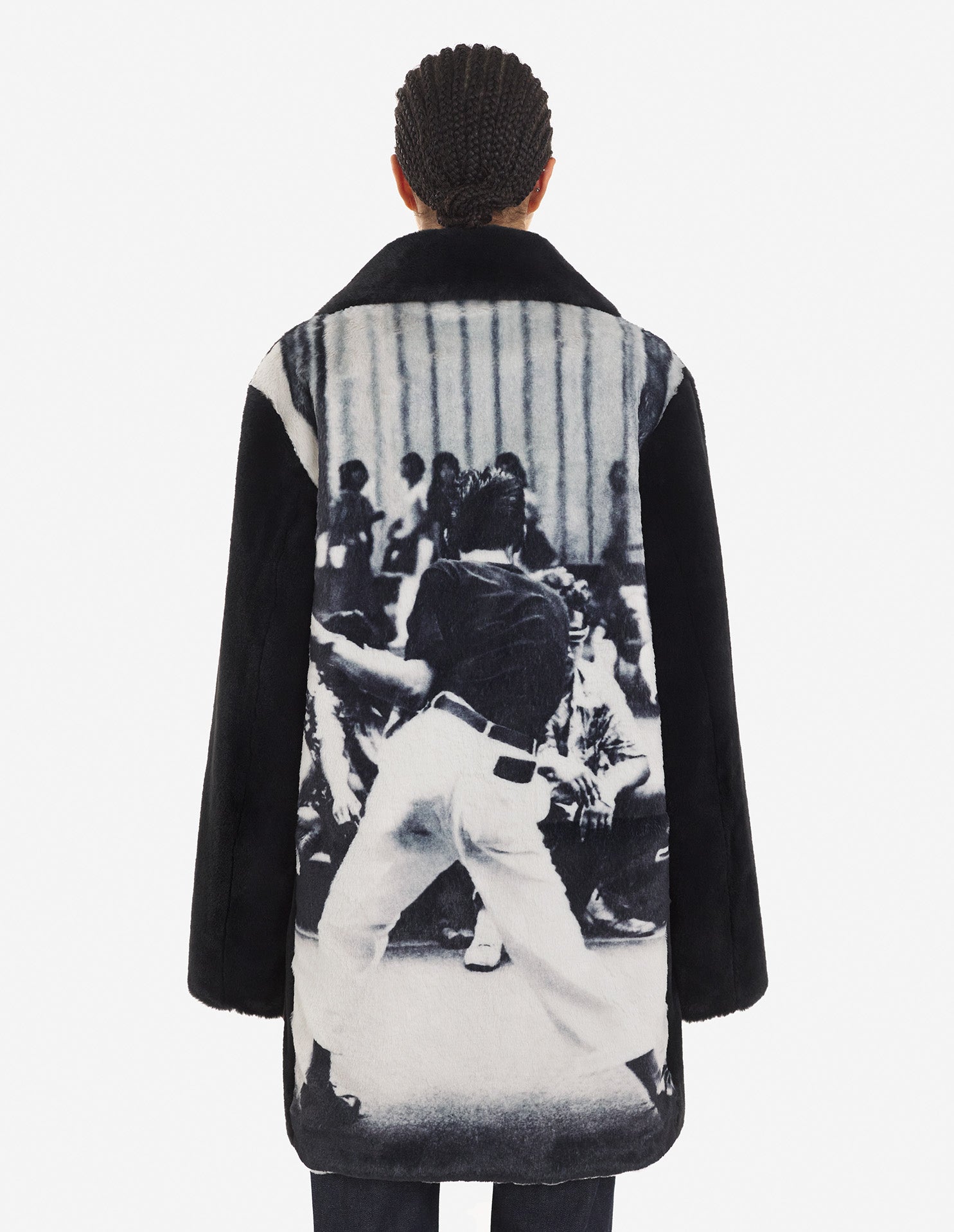 Manteau Maison Kitsuné x Olympia Le-Tan - Black
