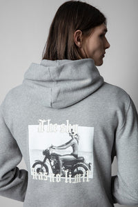 ZHORS LIGNE GRIS CHINE SANCHI PHOTOPRINT MOTO