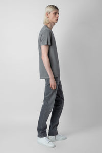 ZHORS LIGNE GRIS PERLE TOMMY HC JORMI SKULL BADGE