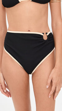 Spiritual Retreat bikini bottoms - Black