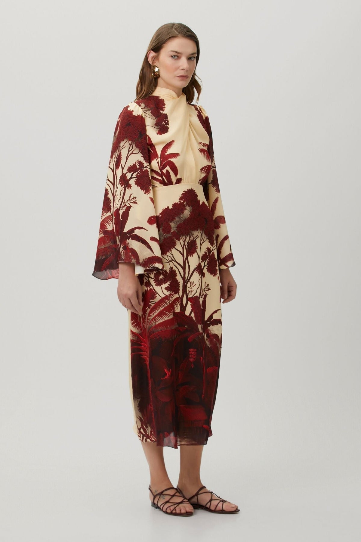 Maiden Voyage cotton dress - Red