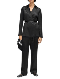 Veste Joubert en soie - Black
