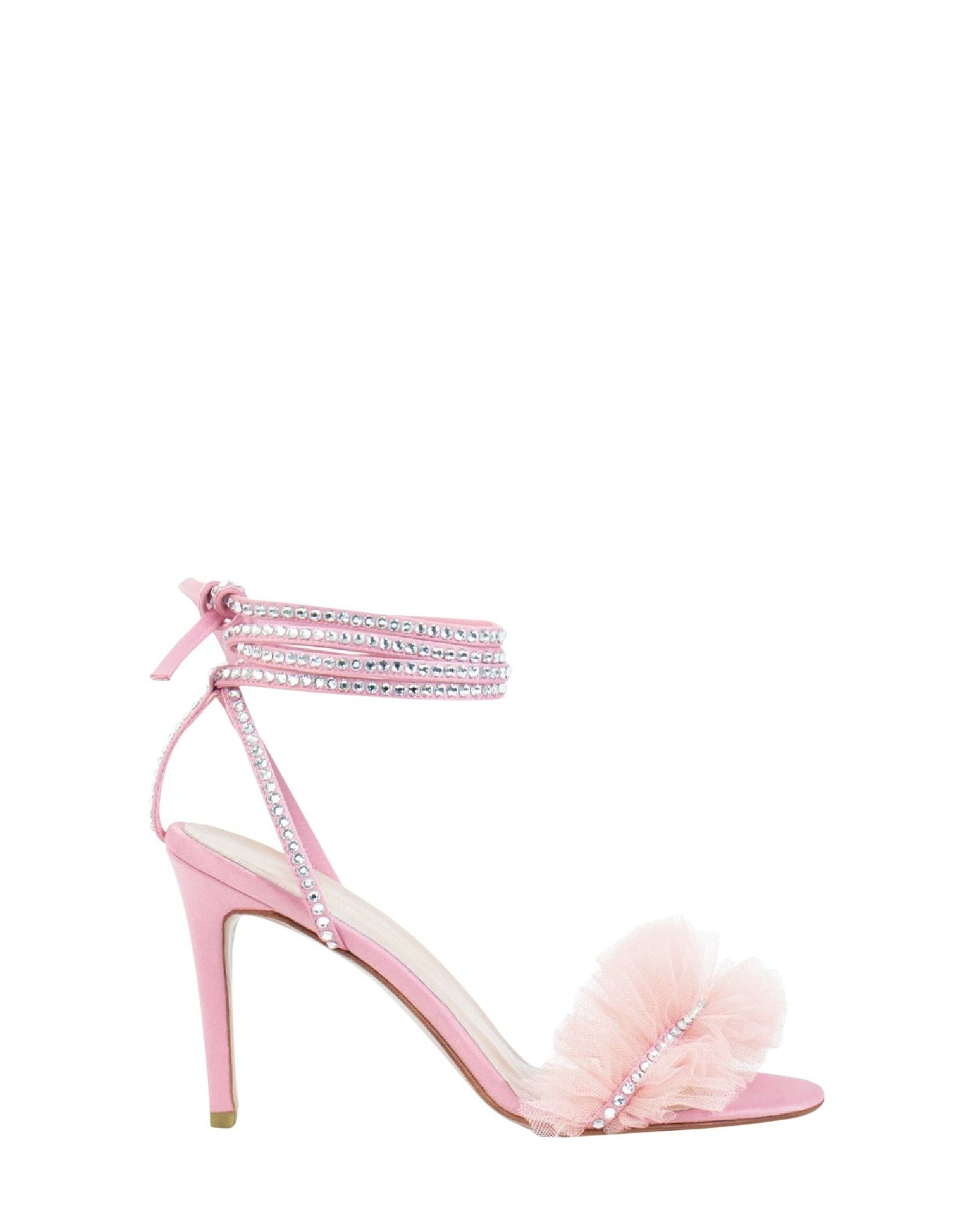 Jovita 85 satin sandals - Pink