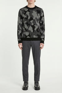 Pull Leo en maille - Gris