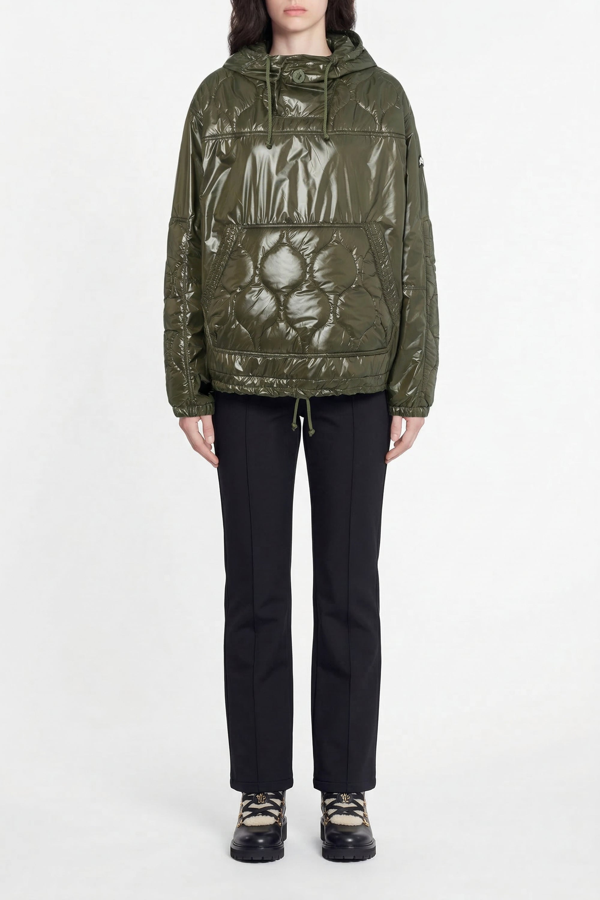 Imperméable à capuche Janice - Olive