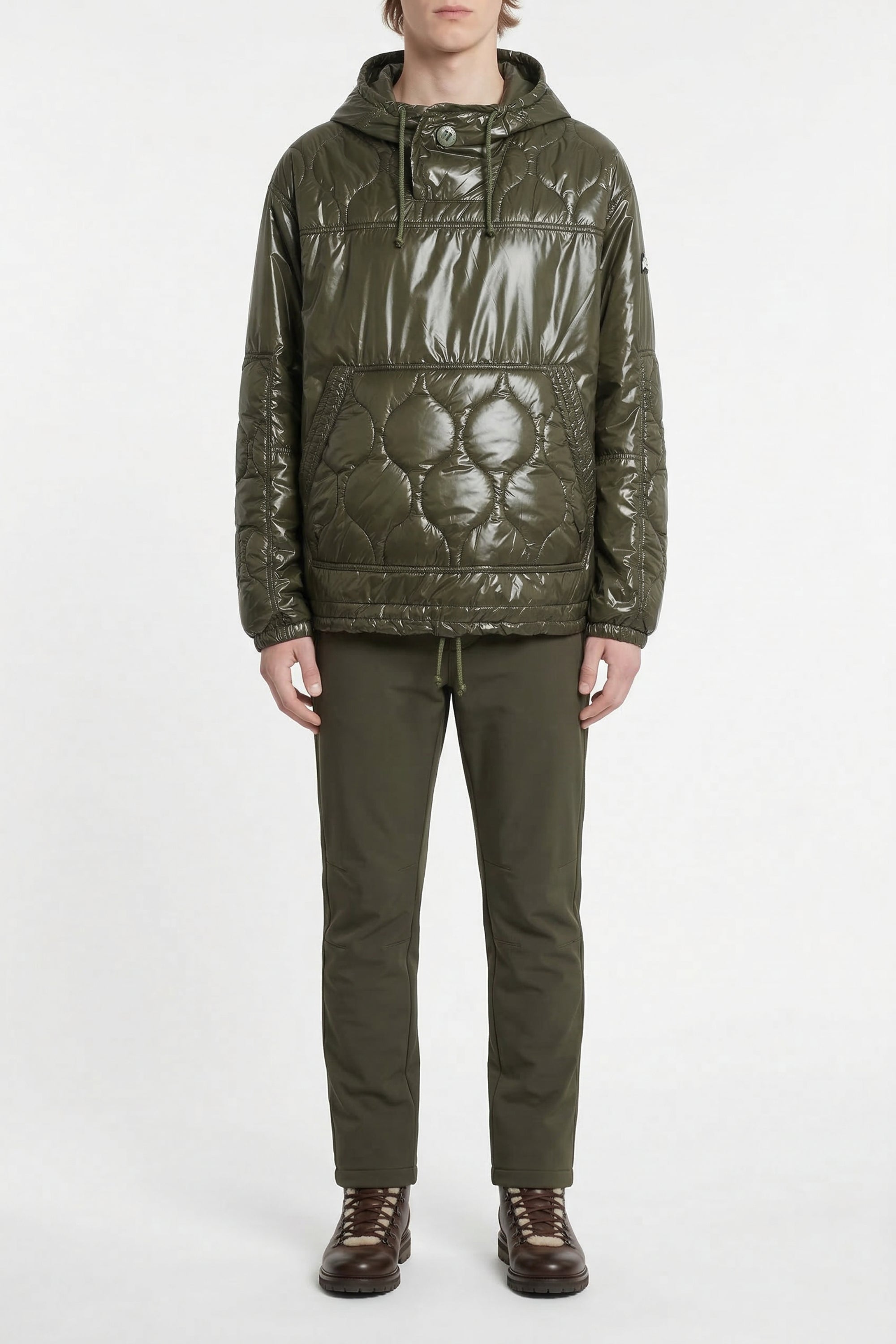 Imperméable à capuche Janice - Olive