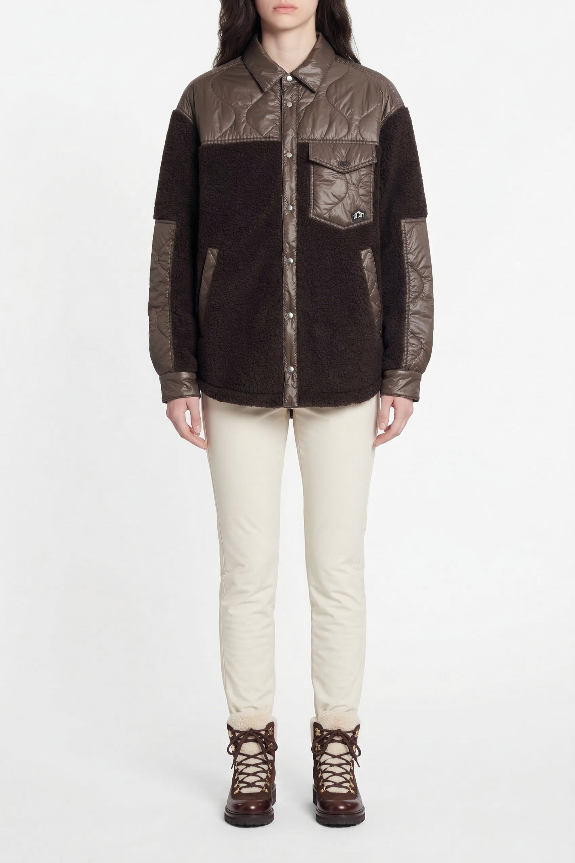 Julian fleece jacket - Brown