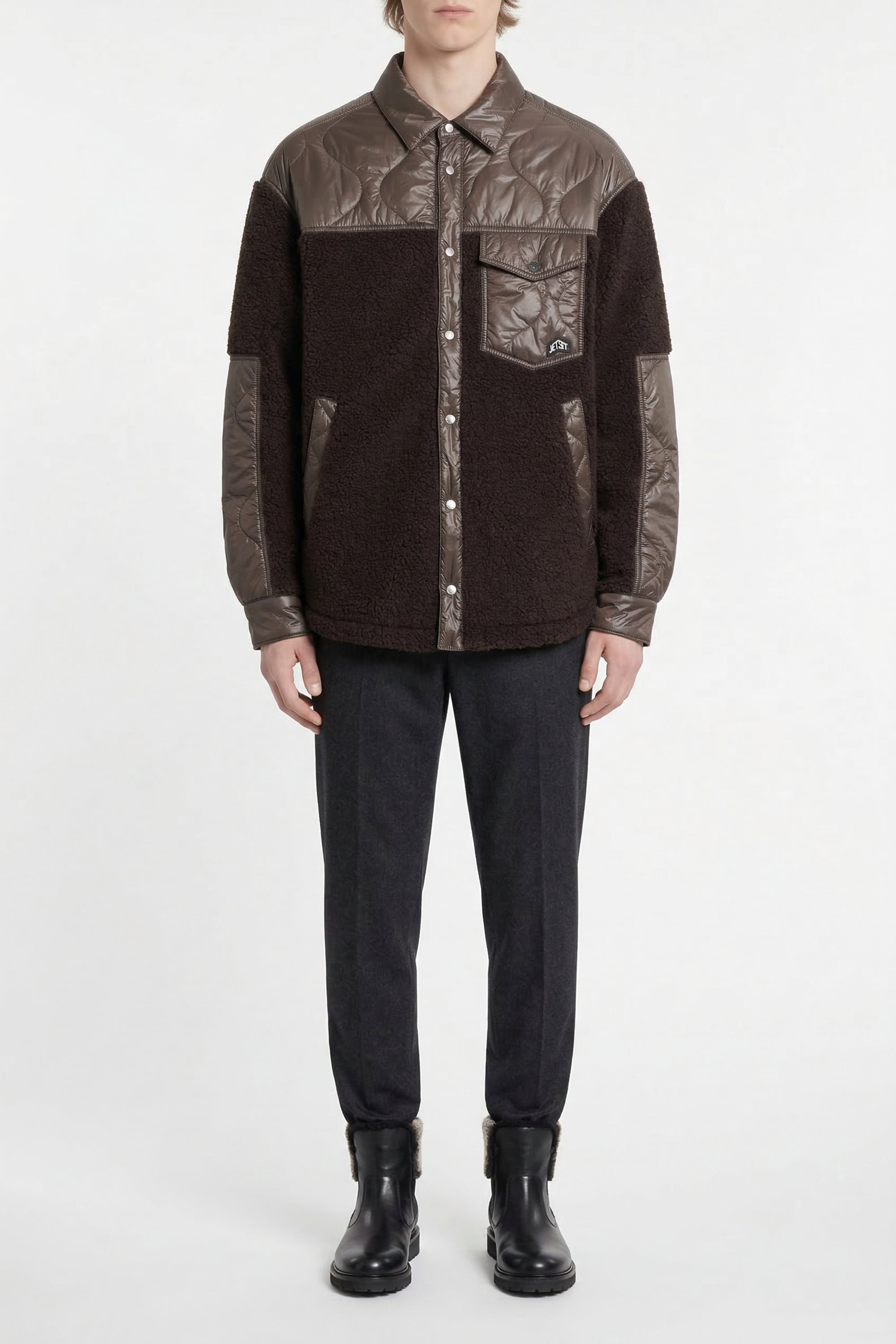 Julian fleece jacket - Brown
