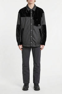 Veste Julian en velours - Noir