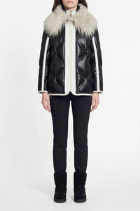 Annie quilted jacket - Black