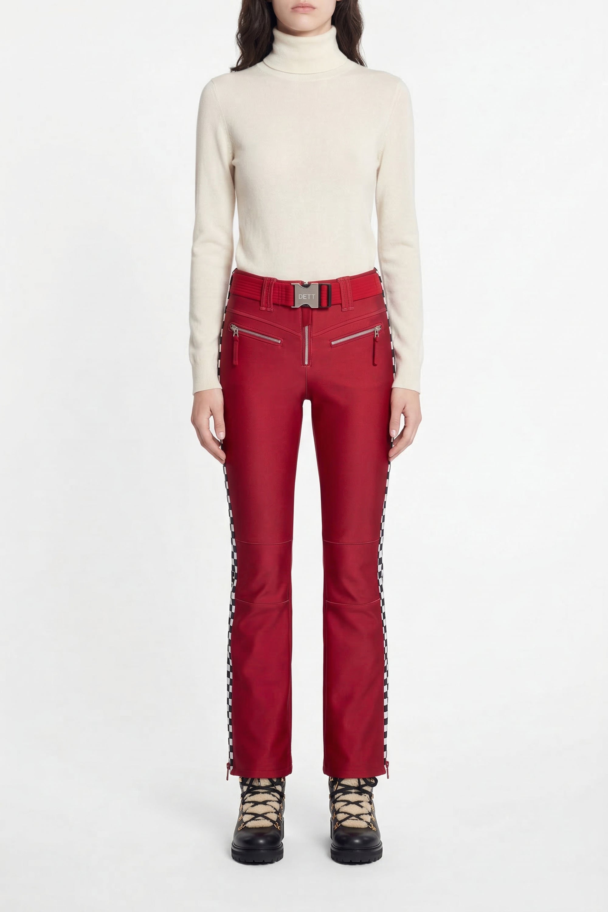 Pantalon de ski Tiby Racing - Rouge