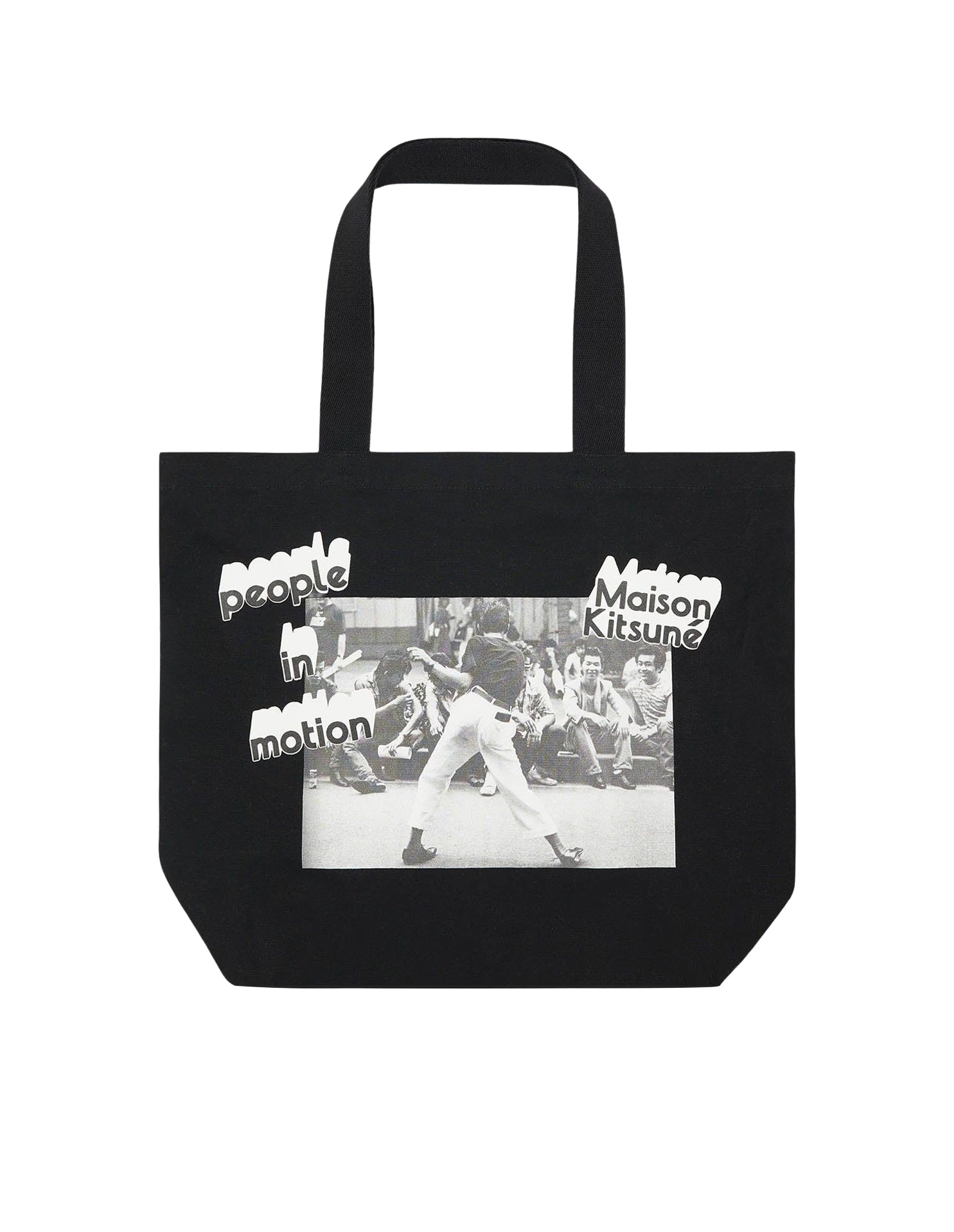 Sac cabas Maison Kitsuné x Olympia Le-Tan - Black
