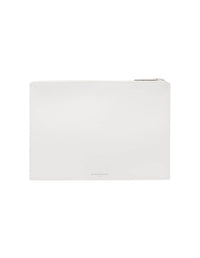Maison Kitsuné x Mont Fuji leather clutch bag - Medium Blue