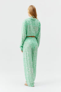 Pantalon Jude à jambes droites imprimé - Medina