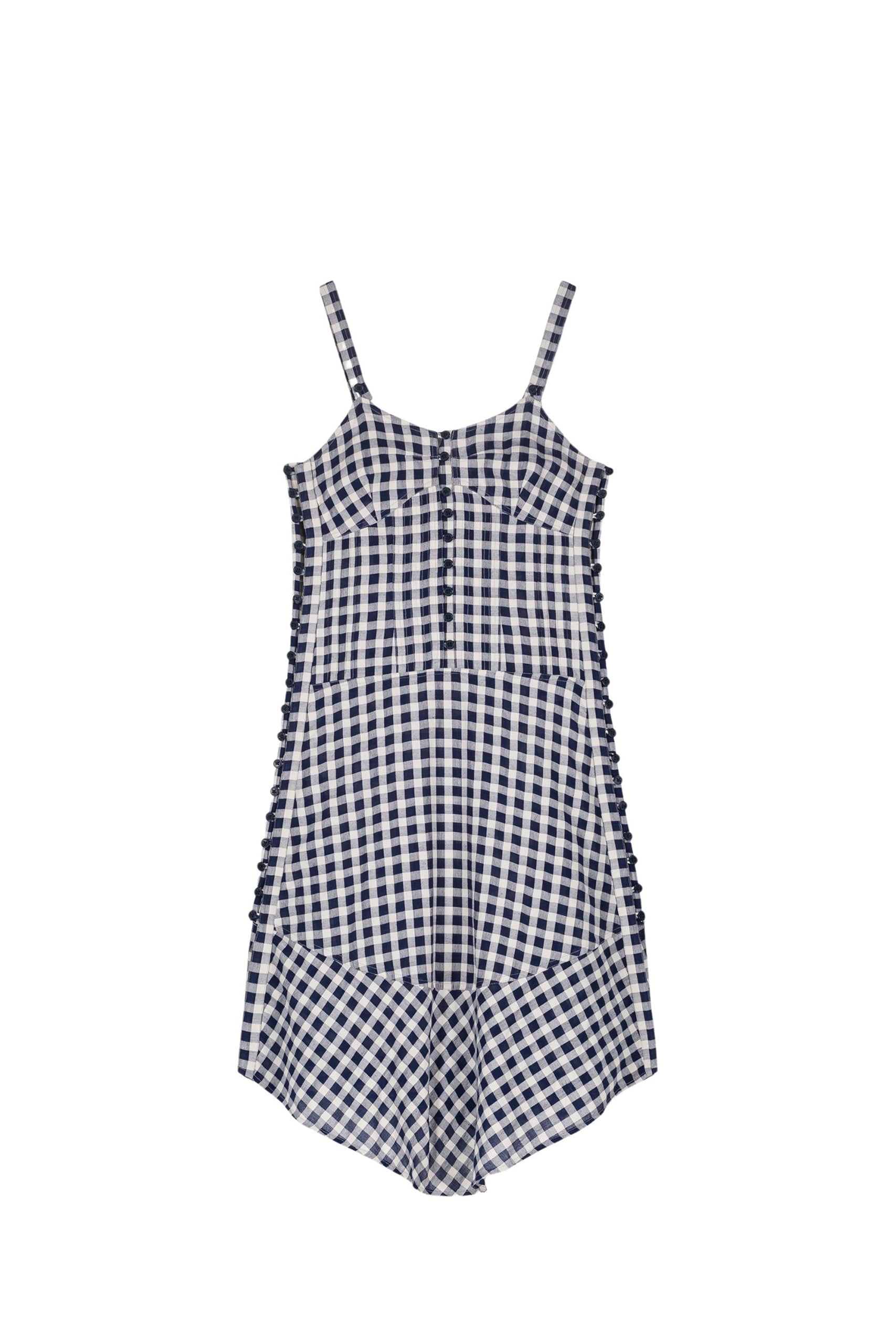 Robe Julia coupe droite - Blue