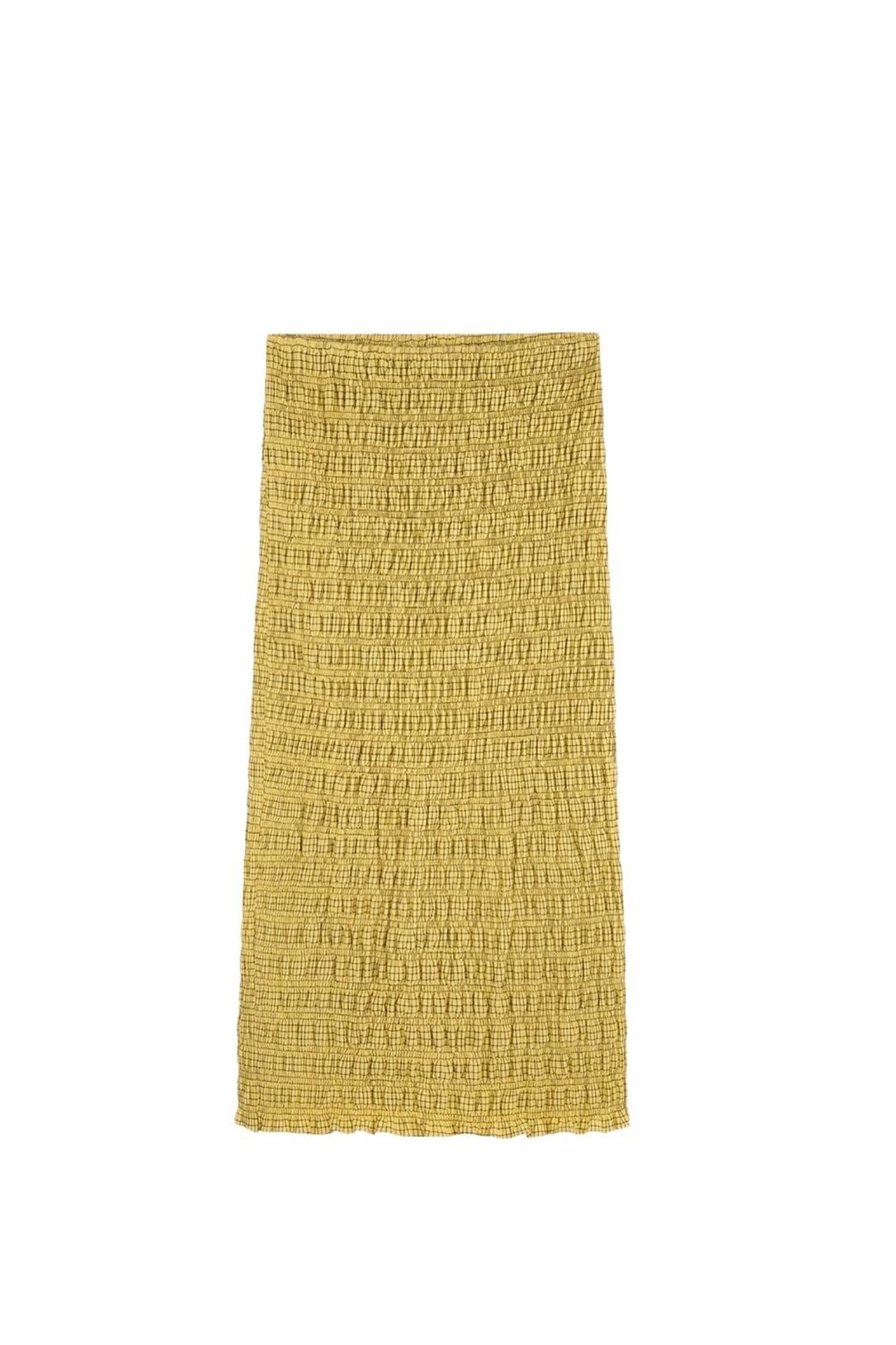 Jupe Ida en coton - Yellow