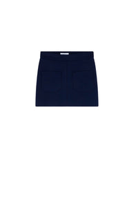 Jupe Leonie à poches plaquées - Navy