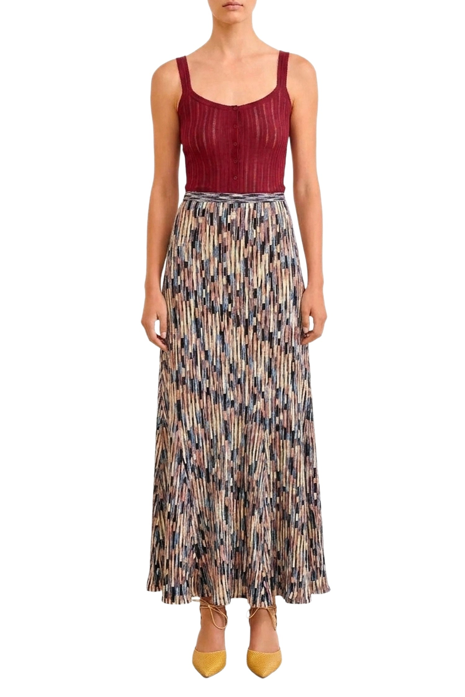 Marceline Multicolor Long Skirt