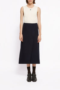 Jupe Martin en laine - Navy