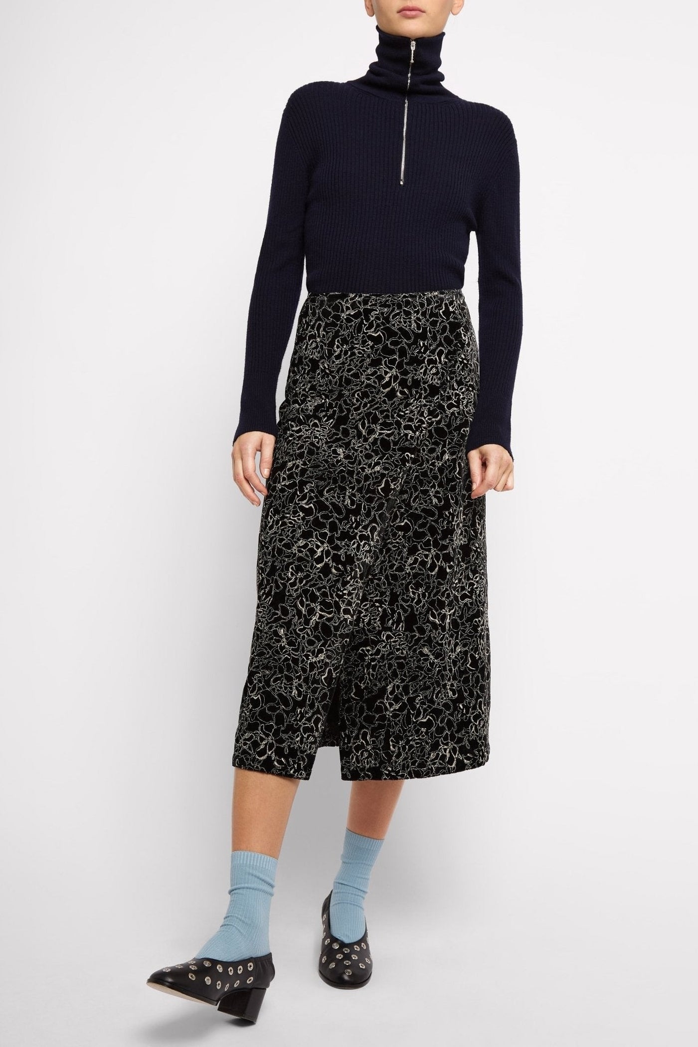Martin wrap skirt - Black