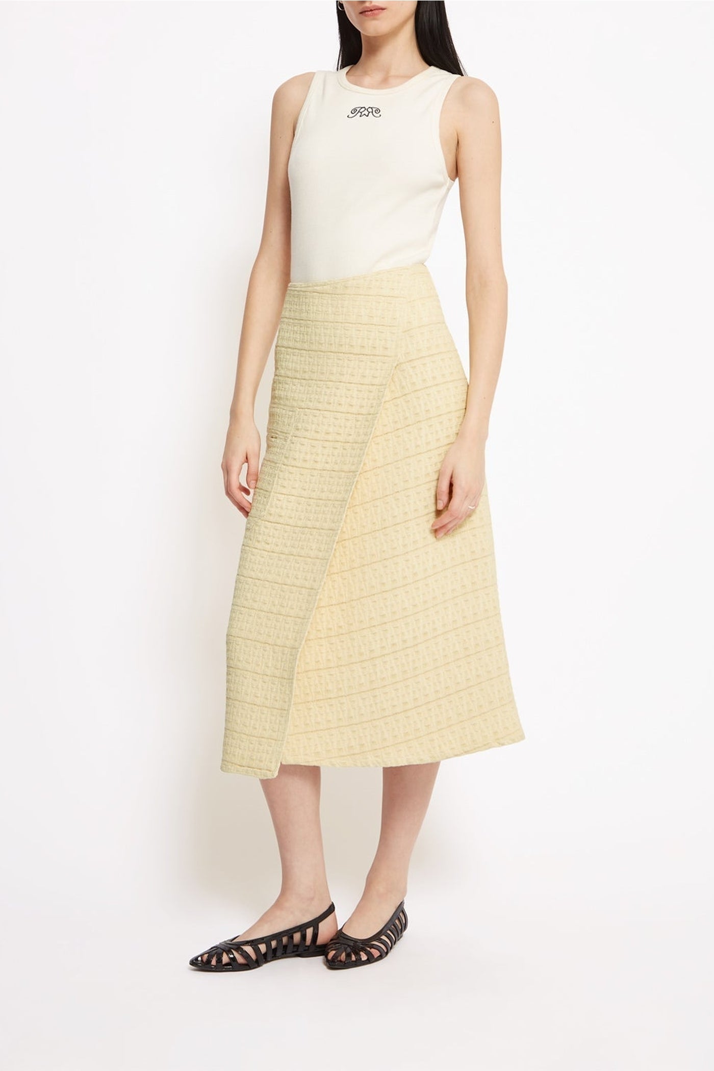 Jupe Martine en coton - Naturel