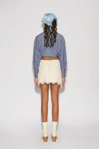 Crochet Night skirt - Milk