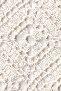 Crochet Night skirt - Milk