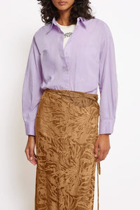 Jupe Pareo en soie - Caramel