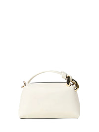 Sac medium Corner Jwa en cuir - Off White