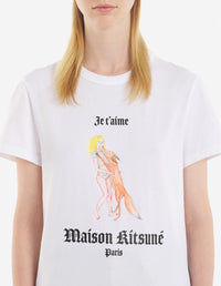T-shirt Maison Kitsuné x Olympia Le-Tan - White
