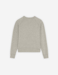 Sweatshirt ajusté Fox avec écusson - Grey Melange