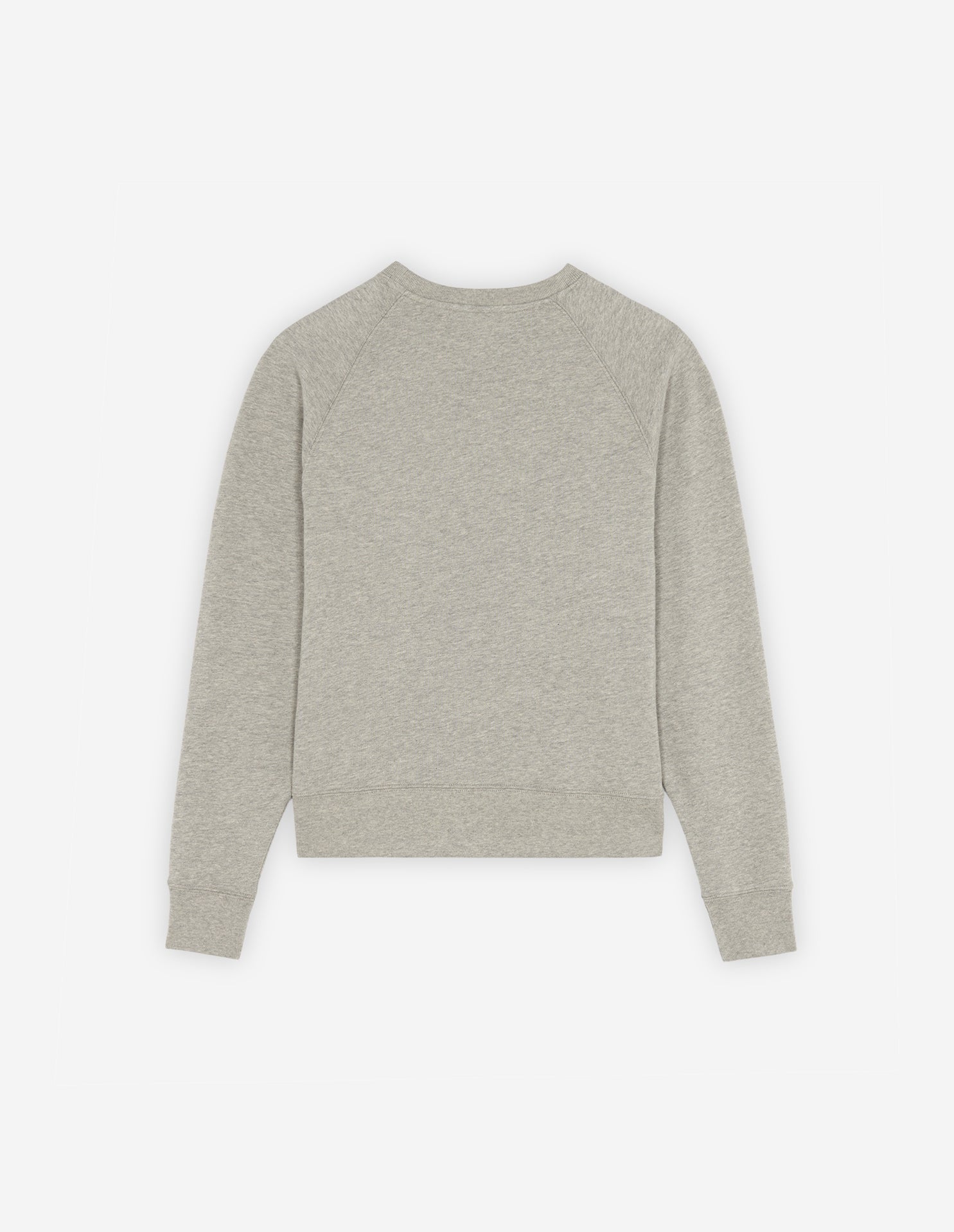 Sweatshirt ajusté Fox avec écusson - Grey Melange