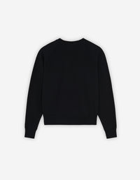 Sweatshirt ajusté Fox avec écusson - Black