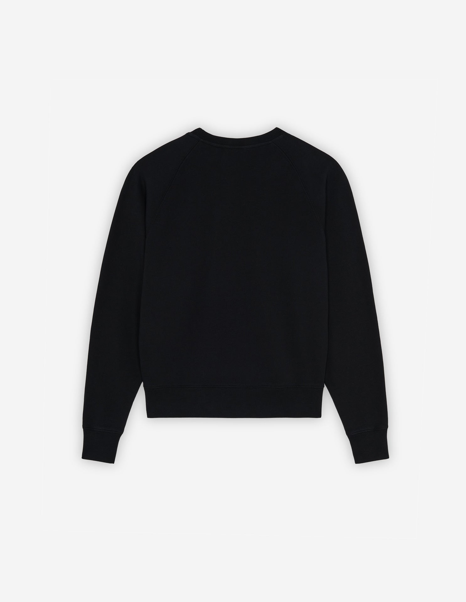 Sweatshirt ajusté Fox avec écusson - Black