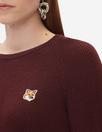 Robe pull évasée en laine - Wine Lees
