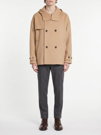 Caban oversize en laine - Clay Melange