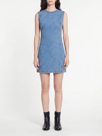 Robe courte fuselée - Light Blue
