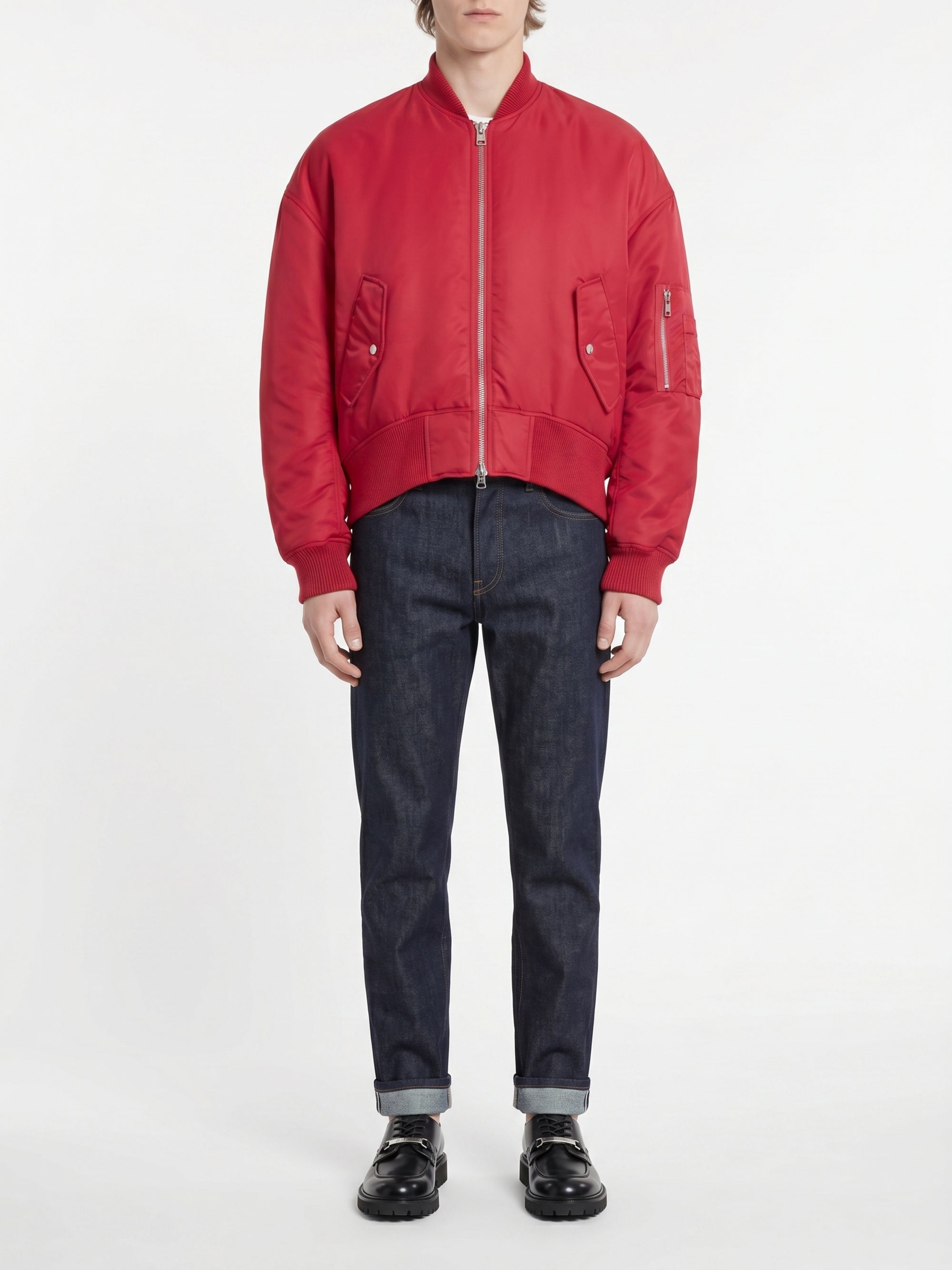 Blouson aviateur à ourlets - Ruby