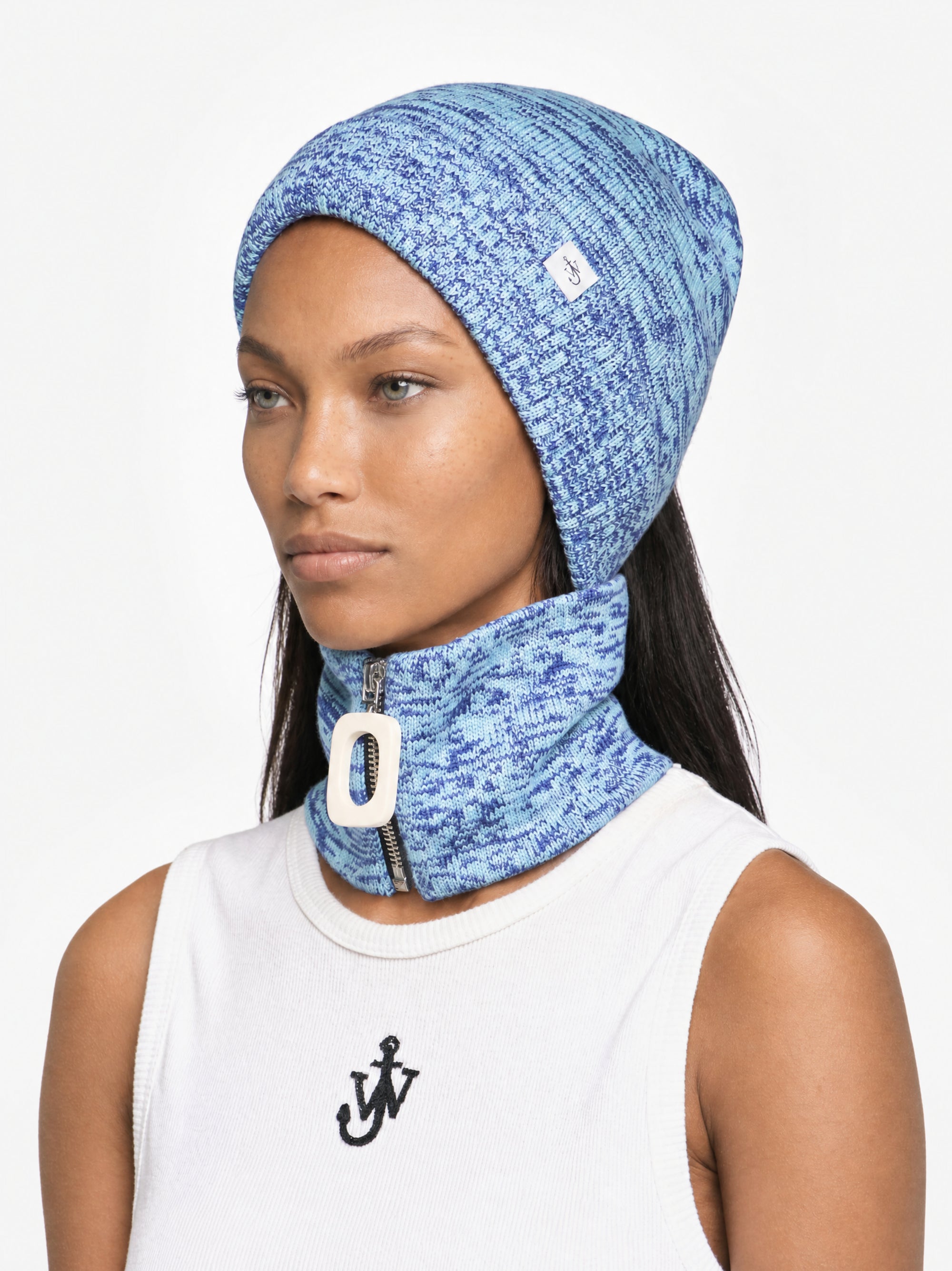 Bonnet Space Dye - Aqua