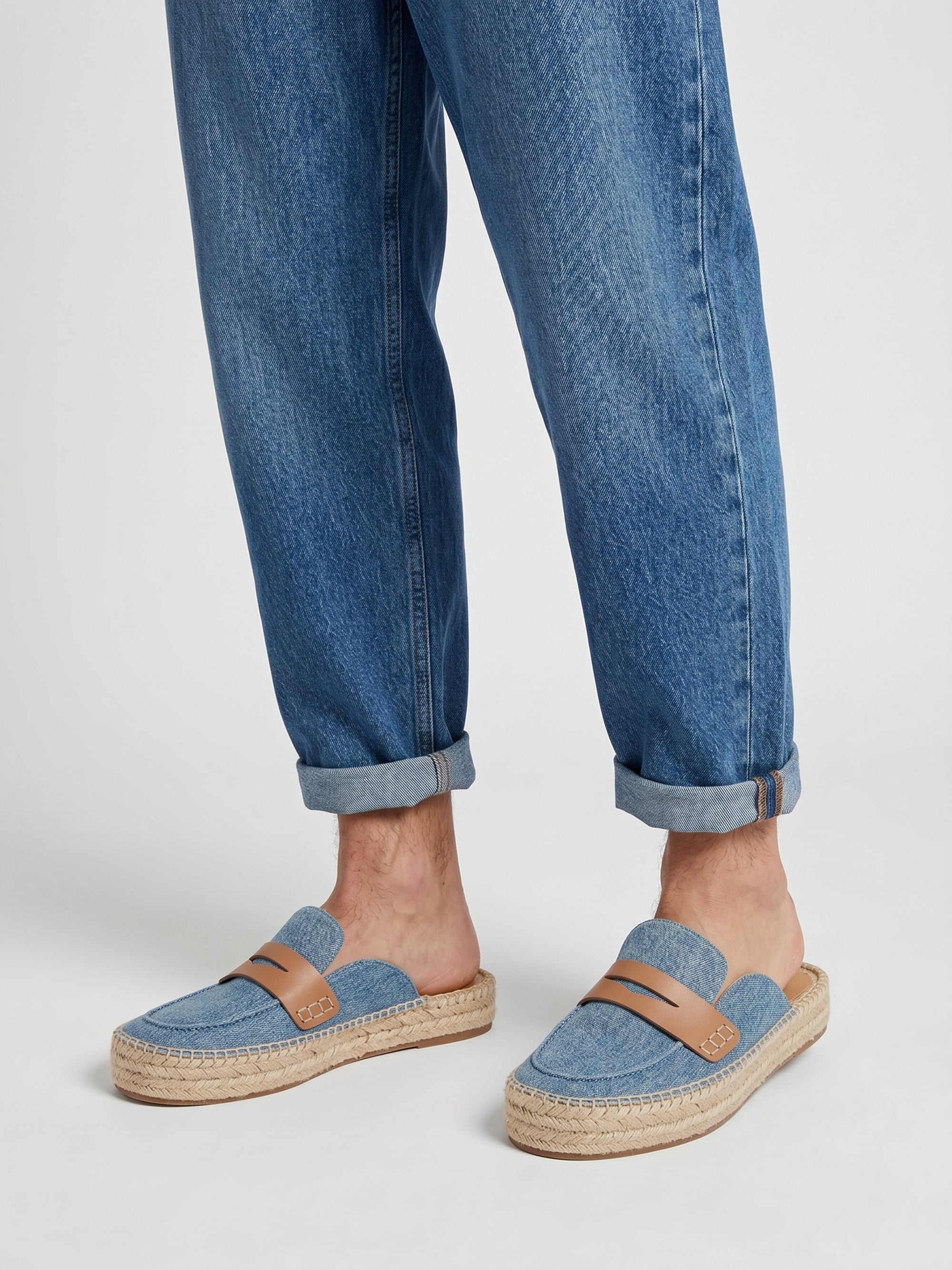 Espadrilles en daim - Blue