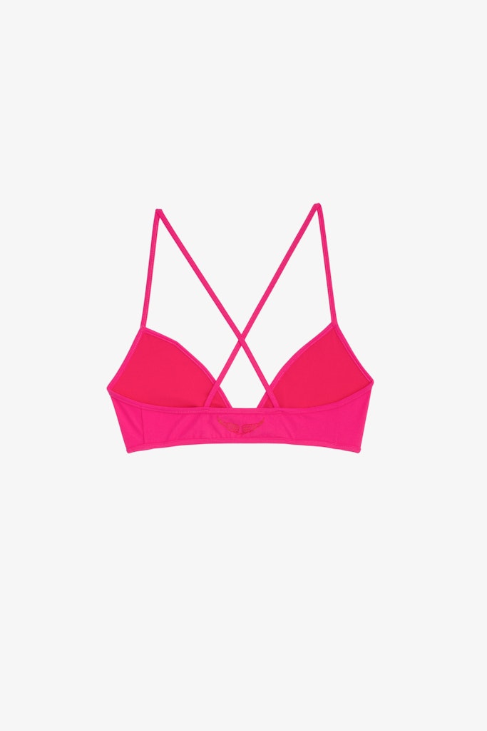 ZHORS LIGNE ROSE SENSITIVE TRIANGLE BIKINI